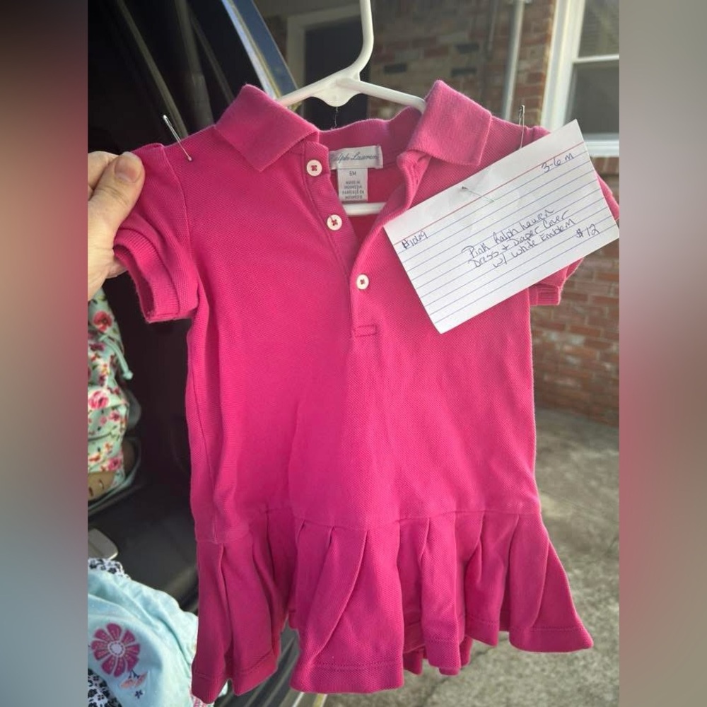 Ralph Lauren Pink Dress